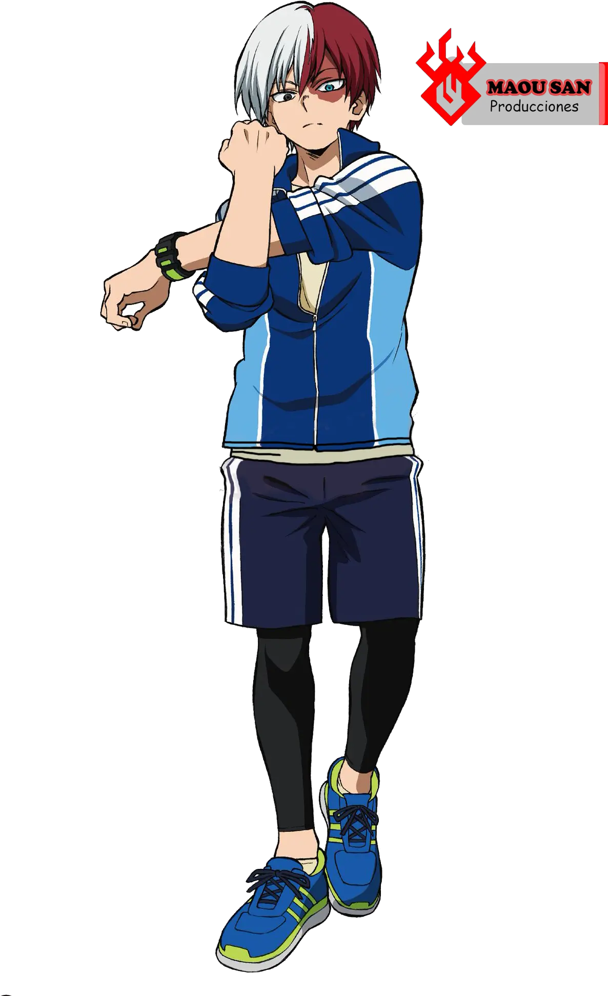  Render Shoto Todoroki Shoto Todoroki Transparent Background Png Todoroki Png