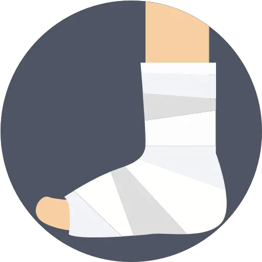  Broken Leg Free Medical Icons Broken Leg Icon Png Leg Png