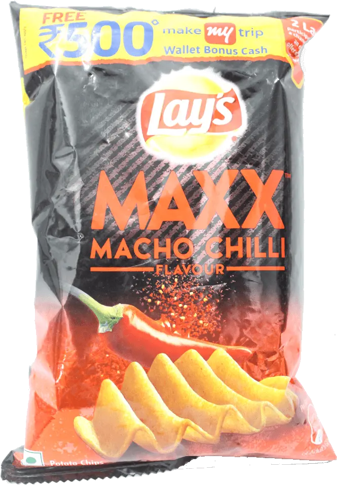  Lays Maxx Macho Chilli 33g Lays Png Lays Png