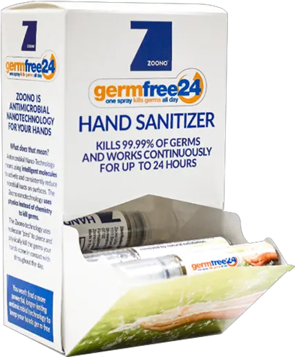  Germfree24 Hand Sanitizer 8ml24 Pack Germfree24 Hand Hand Sanitizer Png Hand Sanitizer Png