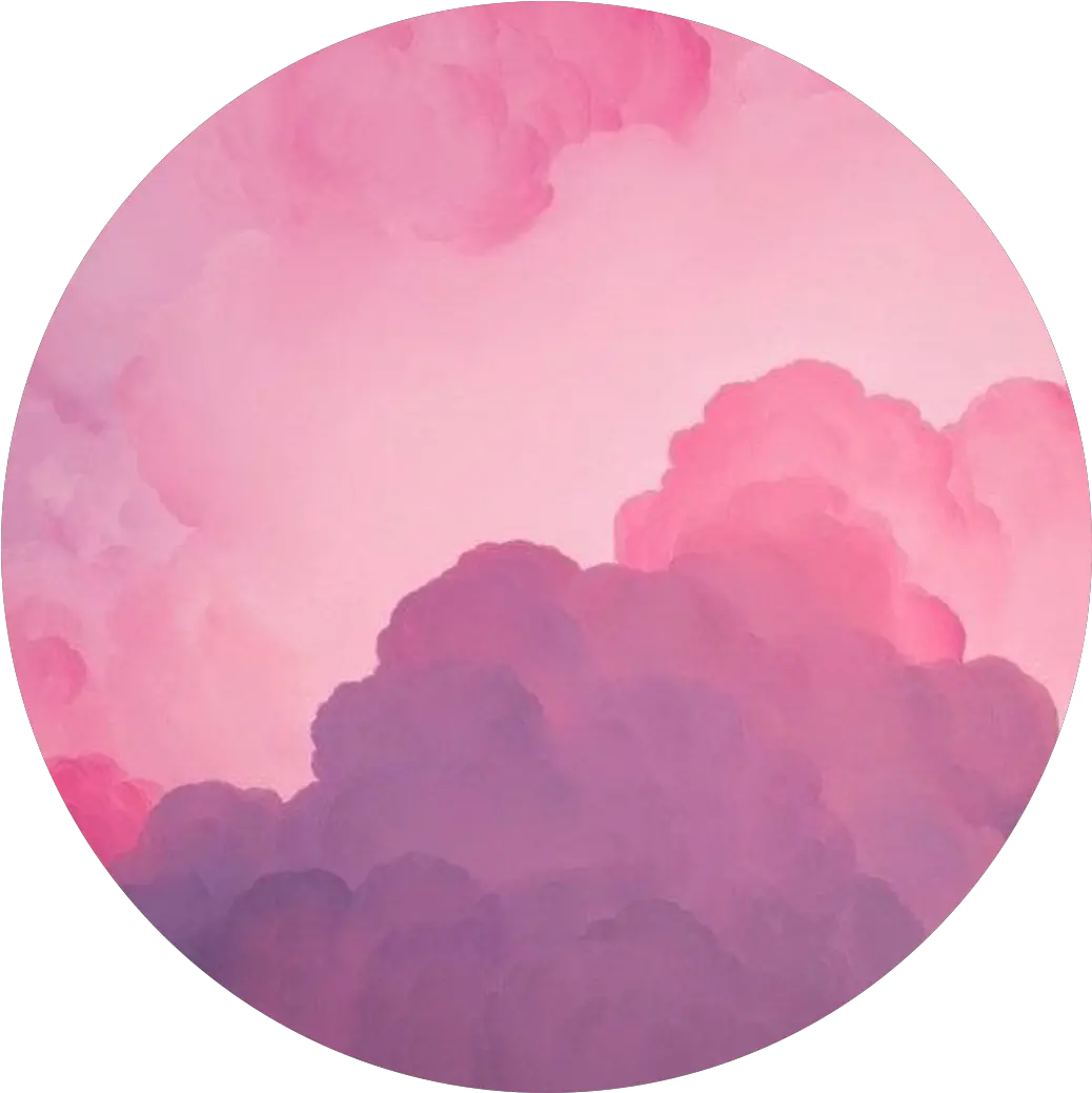  Circle Pink Magenta 268656304018211 By Disabledaccount Pink Cloud Icon Png Notes Icon Aesthetic