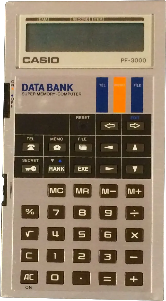  Casio Pf Casio Fx 2500 Manual Png Calculator Png