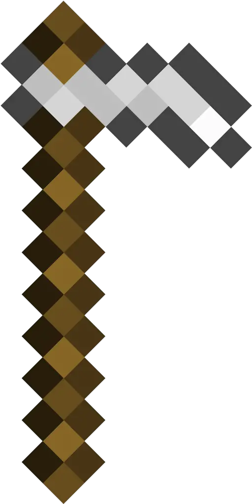  Welcome Minecraft Pickaxe Transparent Png Hoe Png