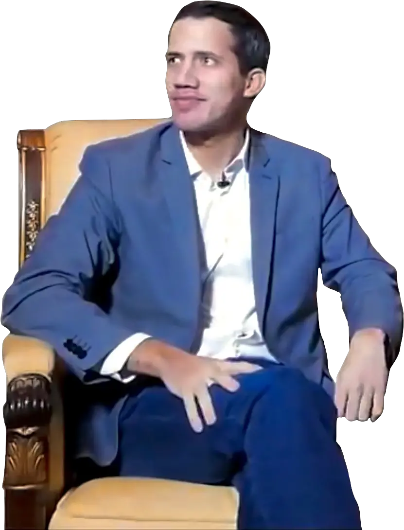  Filejuan Guaidó Seatedpng Wikimedia Commons Juan Guaidó Png Sitting Man Png