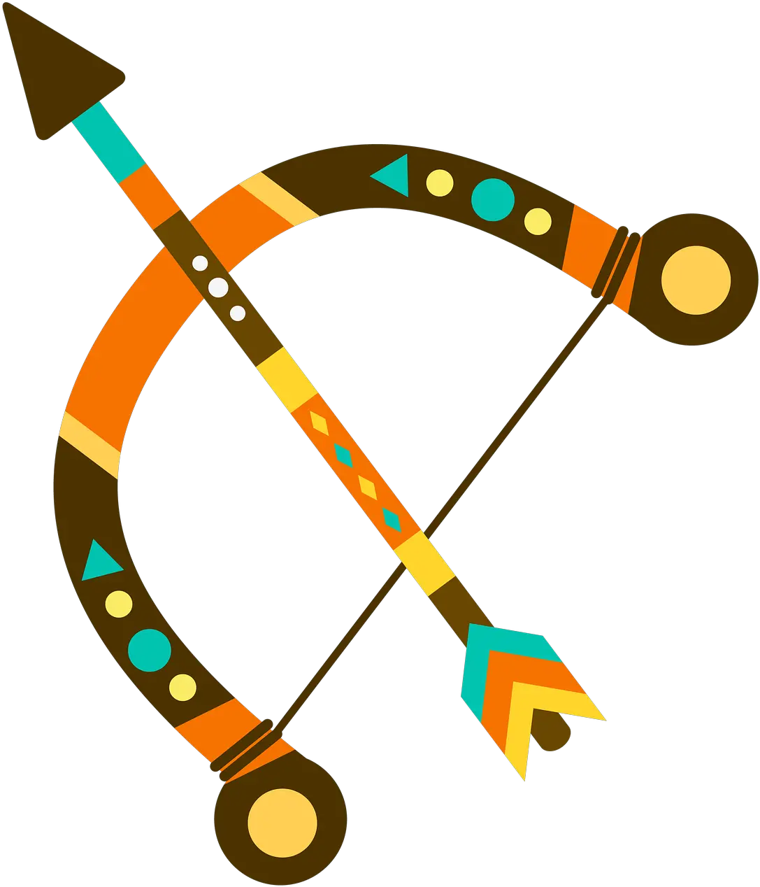  Bow Arrow Tribal Free Image On Pixabay Png Tribal Arrow Png