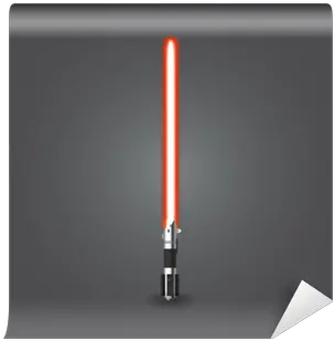  Red Light Saber Wall Mural U2022 Pixers We Live To Change Vertical Png Red Lightsaber Transparent