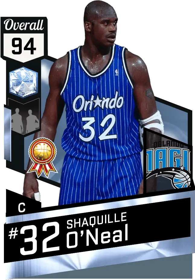  Mtdb Nba 2k17 Dwight Howard Nba 2k17 Png Shaq Png