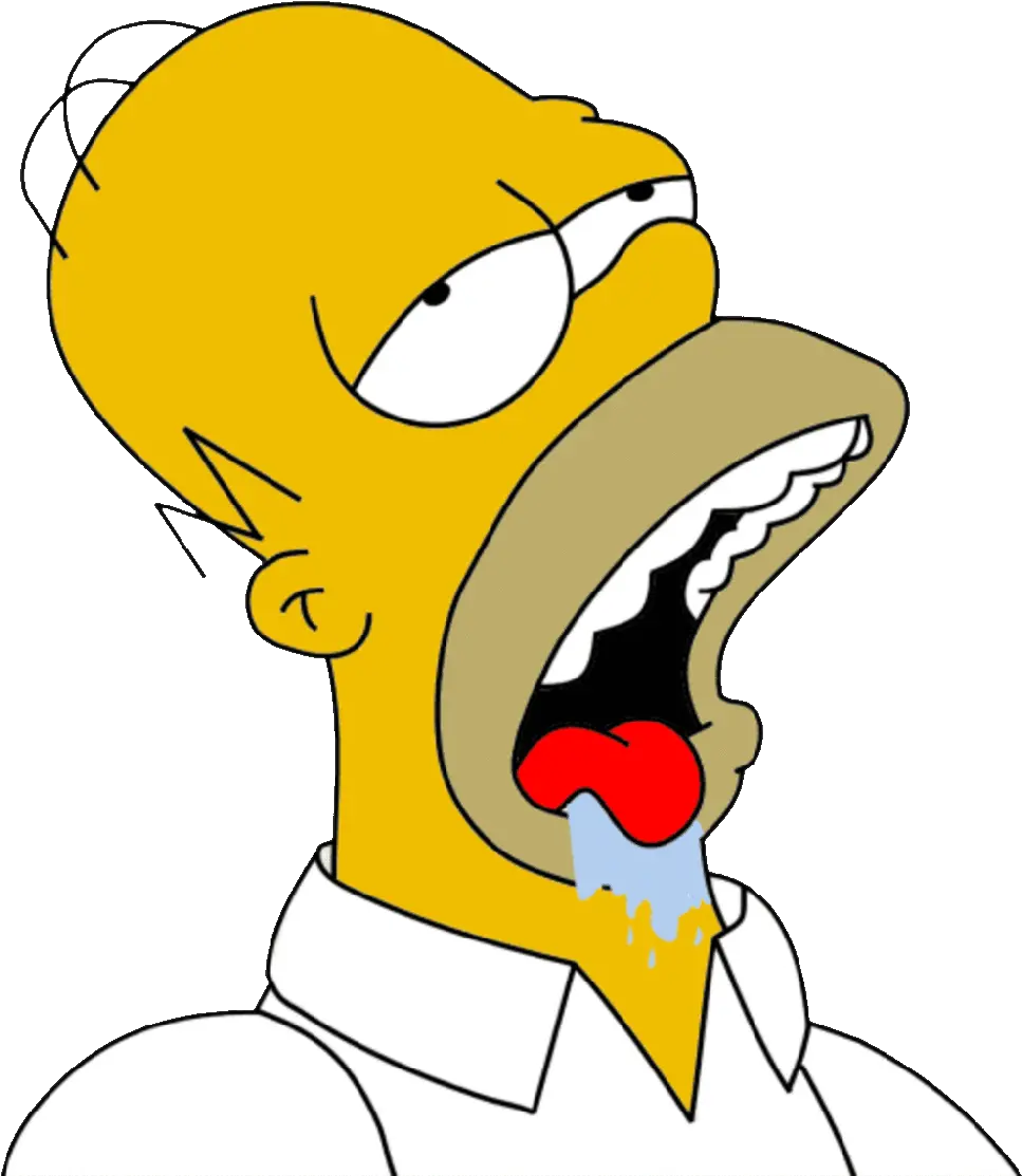  Download Homer Drooling Discord Emoji Homer Simpson Homer Drooling Png Ned Flanders Png