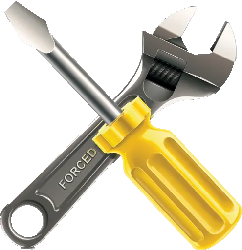  Download Wrench Screwdriver Full Size Png Image Pngkit Spanner And Screwdriver Png Screwdriver Png