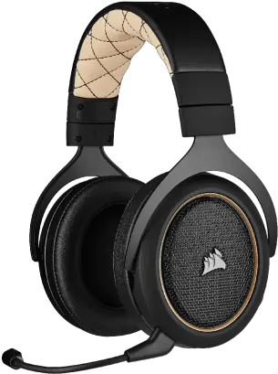  Corsair Hs70 Pro Wireless Cream Wireless Gaming Headset Corsair Hs70 Png Headphone Logos