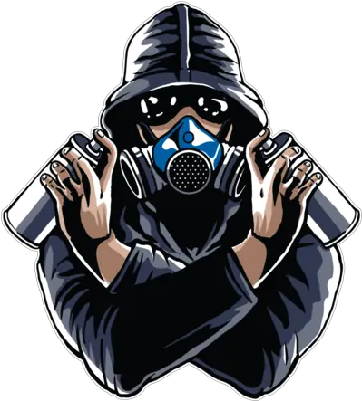  Wearing Gas Mask Anarchy T Graffiti Gas Mask Png Gas Mask Logo