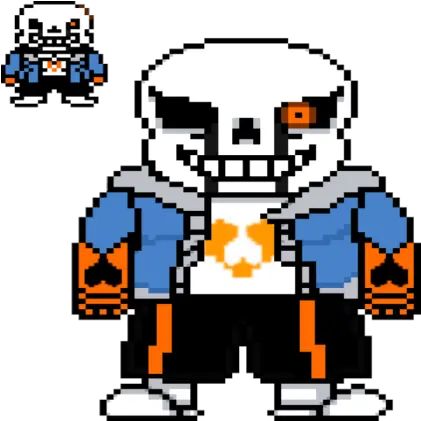  Delta Sans Sprite For Ultratale Sans Sprite Png Sans Sprite Png