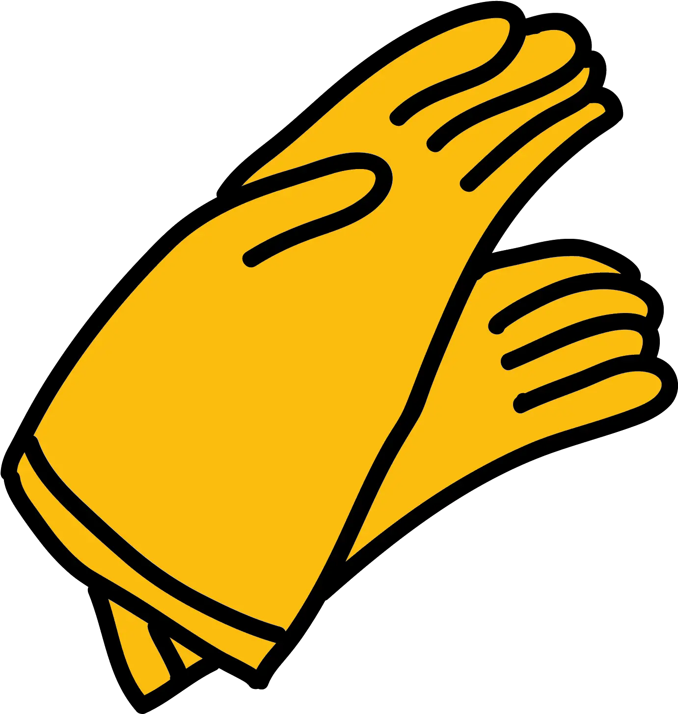  Rubber Gloves Icon Clipart Rubber Gloves Icon Png Mma Glove Icon