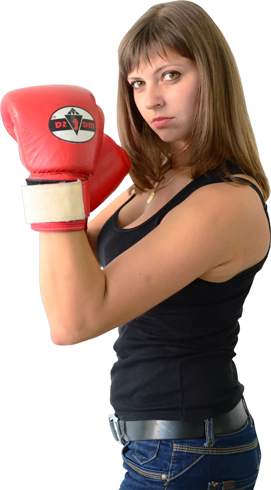  Woman Wearing Boxing Gloves Png Image Women Boxing Gif Clipart Boxer Png