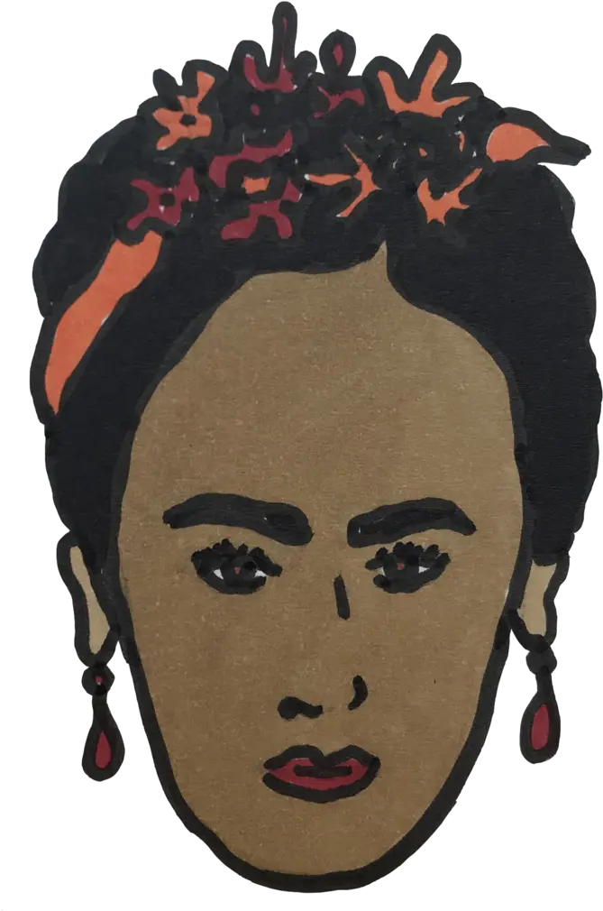  Download Frida Kahlo Illustration Png Image With No Illustration Frida Kahlo Png