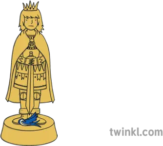  Happy Prince Story Statue Gold Ks1 Cartoon Prince Statue Of Gold Png Prince Png