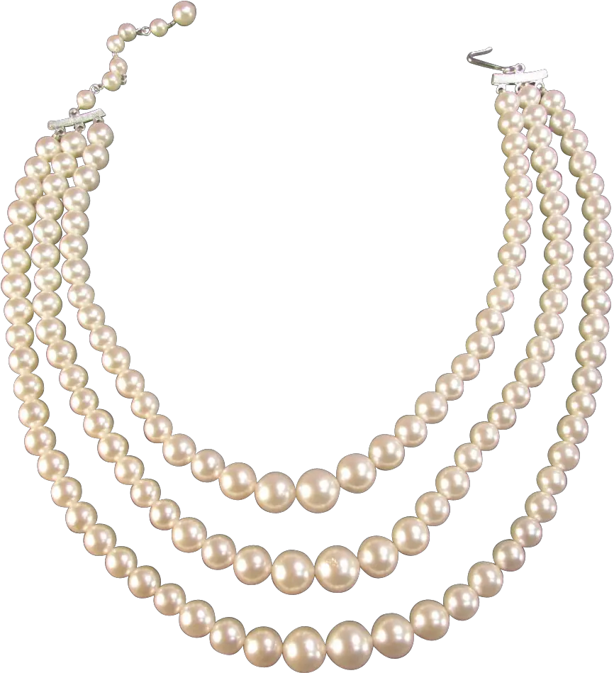  Necklace Clipart Pearl Strand Png Download Full Size Pearl Necklaces Transparent Png String Of Pearls Png