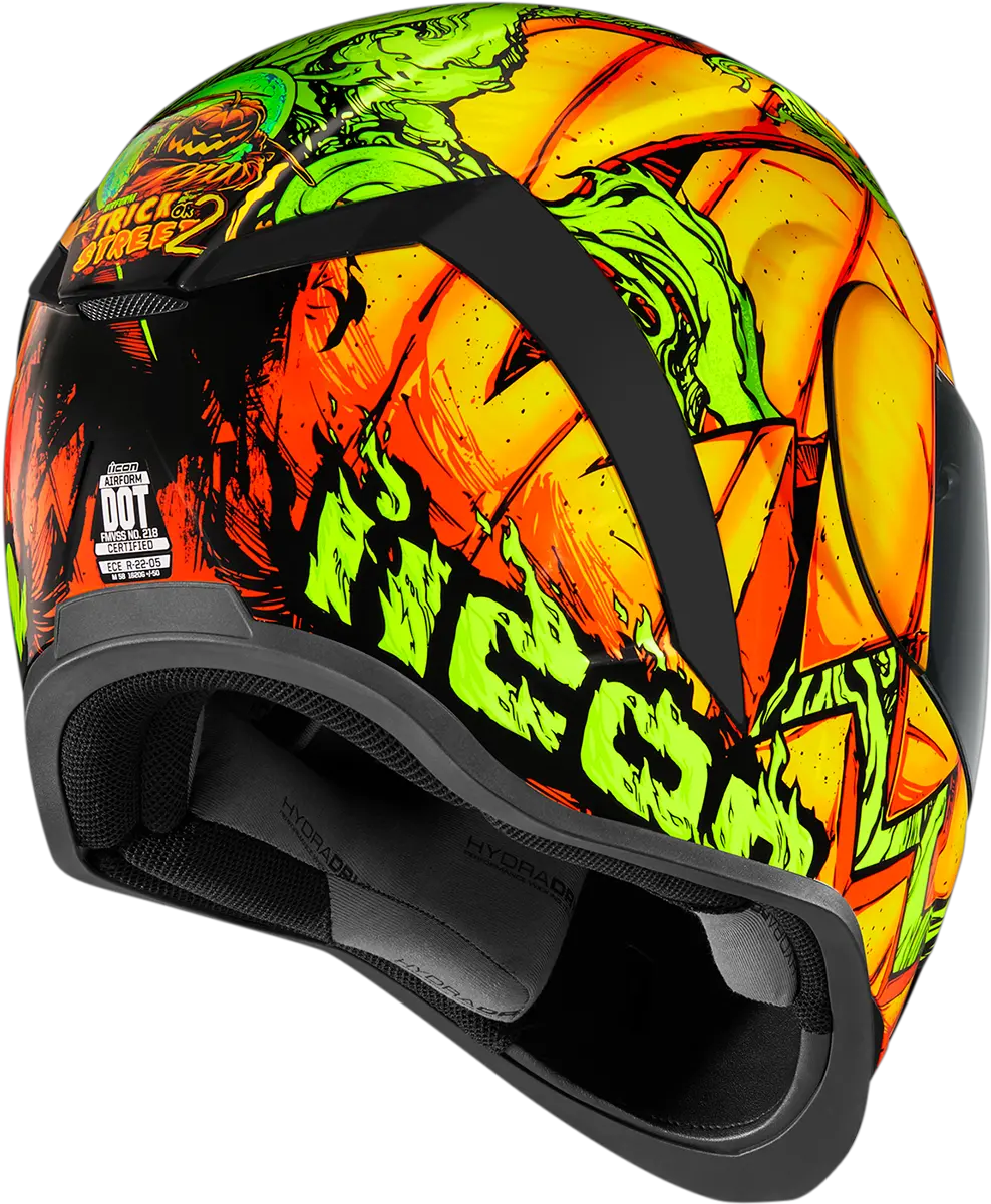  Icon Airform Trick Ost Helmet Extremesupplycom Icon Trick Or Street 2 Png Oh No Icon