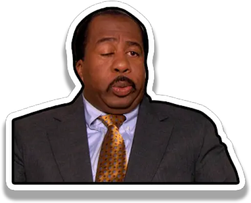  Sticker Maker One Eye Blinking Gif Png The Office Png