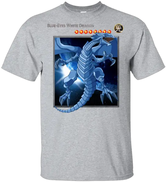  Yu Giohblueeyes White Dragon G200b Gildan Youth Ultra Cotton Tshirt Png Blue Eyes White Dragon Png