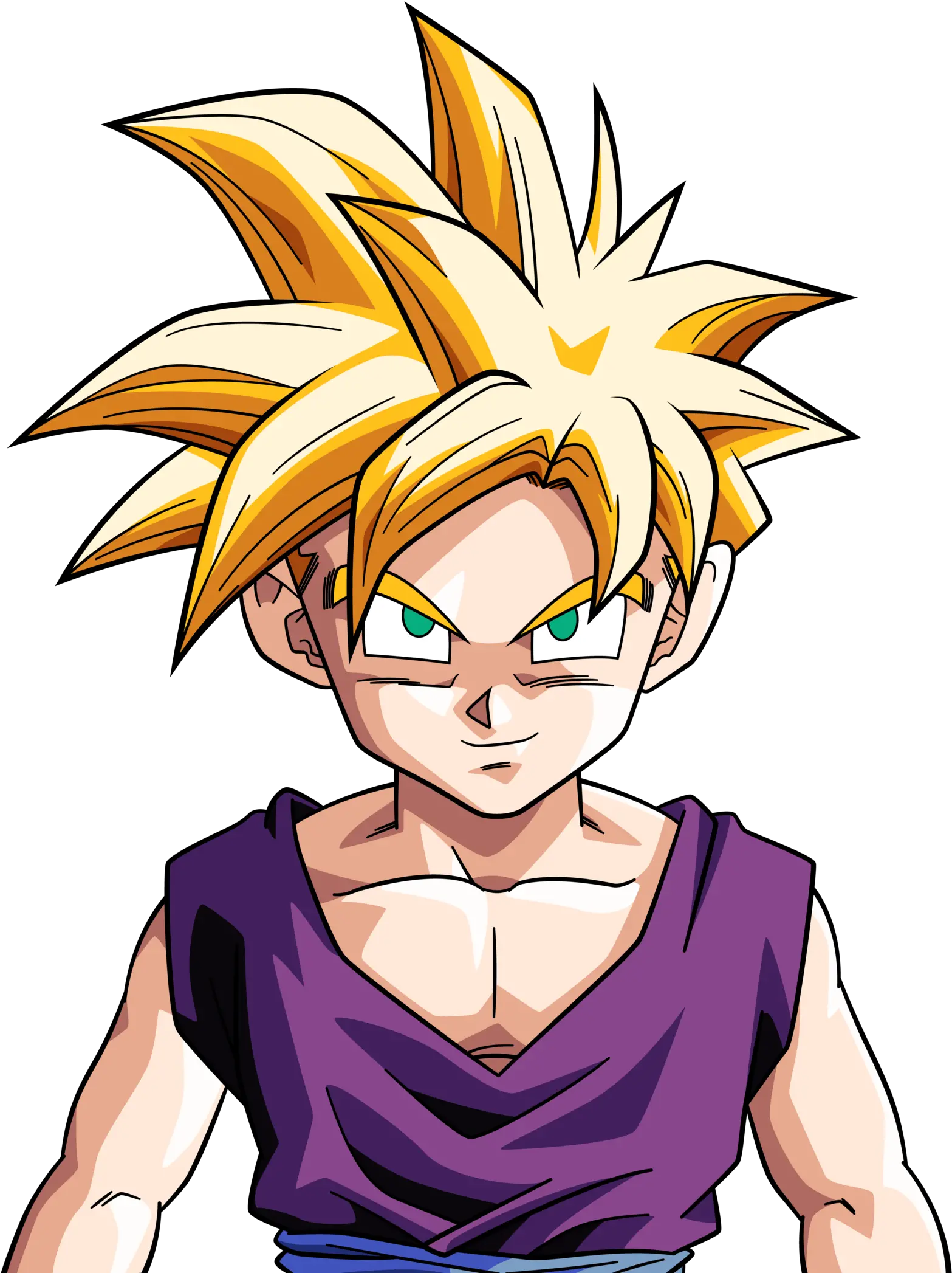  Super Sayian Hair Png Picture 682263 Super Saiyan Teen Gohan Gohan Png