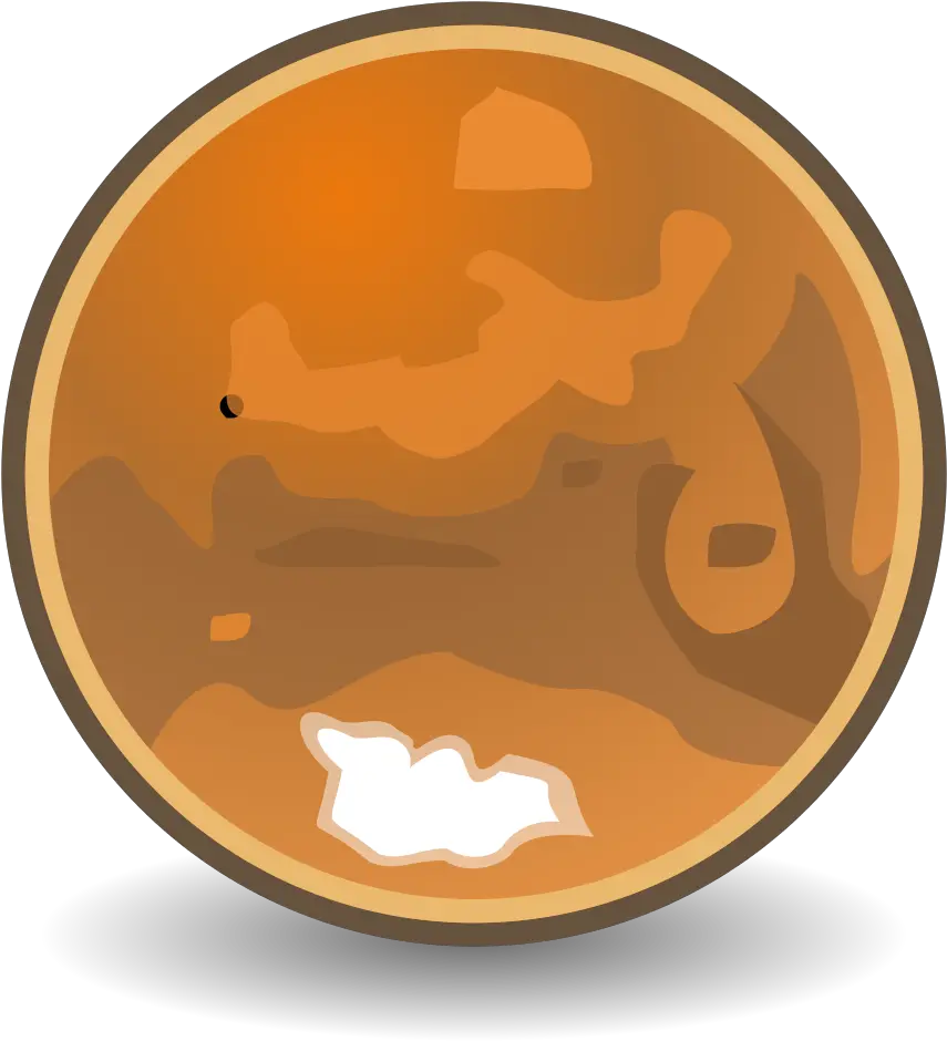  Mars Clipart Transparent Circle Png Mars Transparent