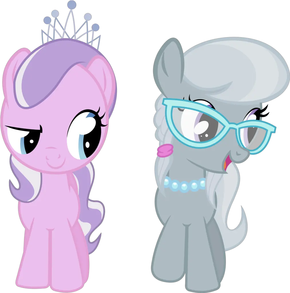  52752 Artistlumorn Diamond Tiara Earth Pony Glasses My Little Pony Diamond Tiara And Silver Spoon Png Spoon Transparent Background