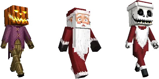  The Nightmare Before Christmas Mash Up Pack Minecraft Cartoon Png Nightmare Png