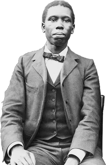  Download Paul Dunbar Sitting Dressed Paul Laurence Dunbar Png Suit And Tie Png