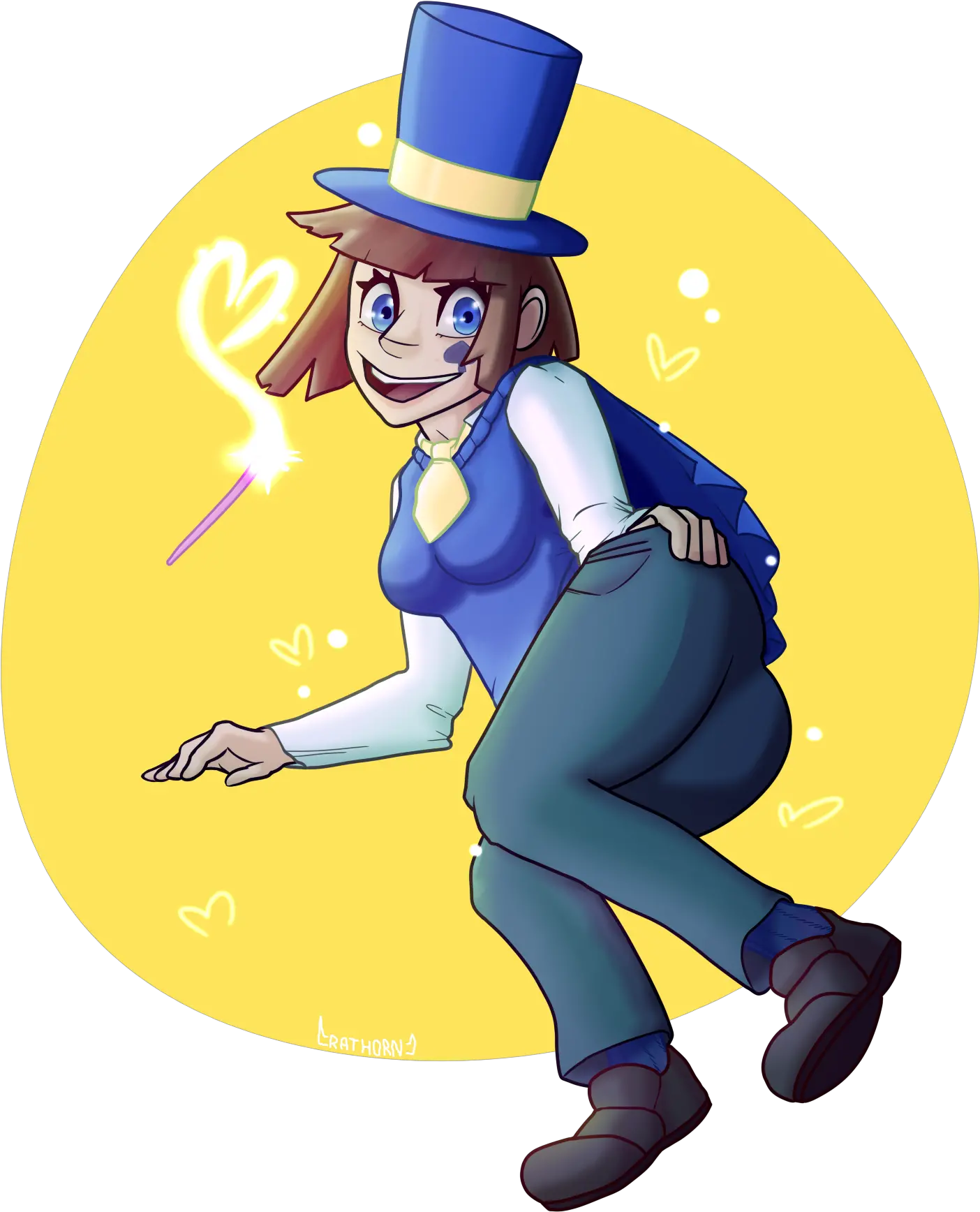  Not Hat Kid Cartoon Png Hat Kid Png