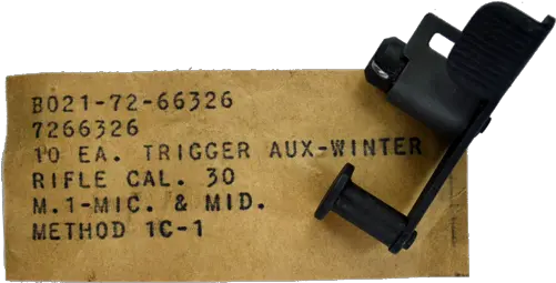  Download M1 Garand Winter Trigger Usgi Strap Png M1 Garand Png