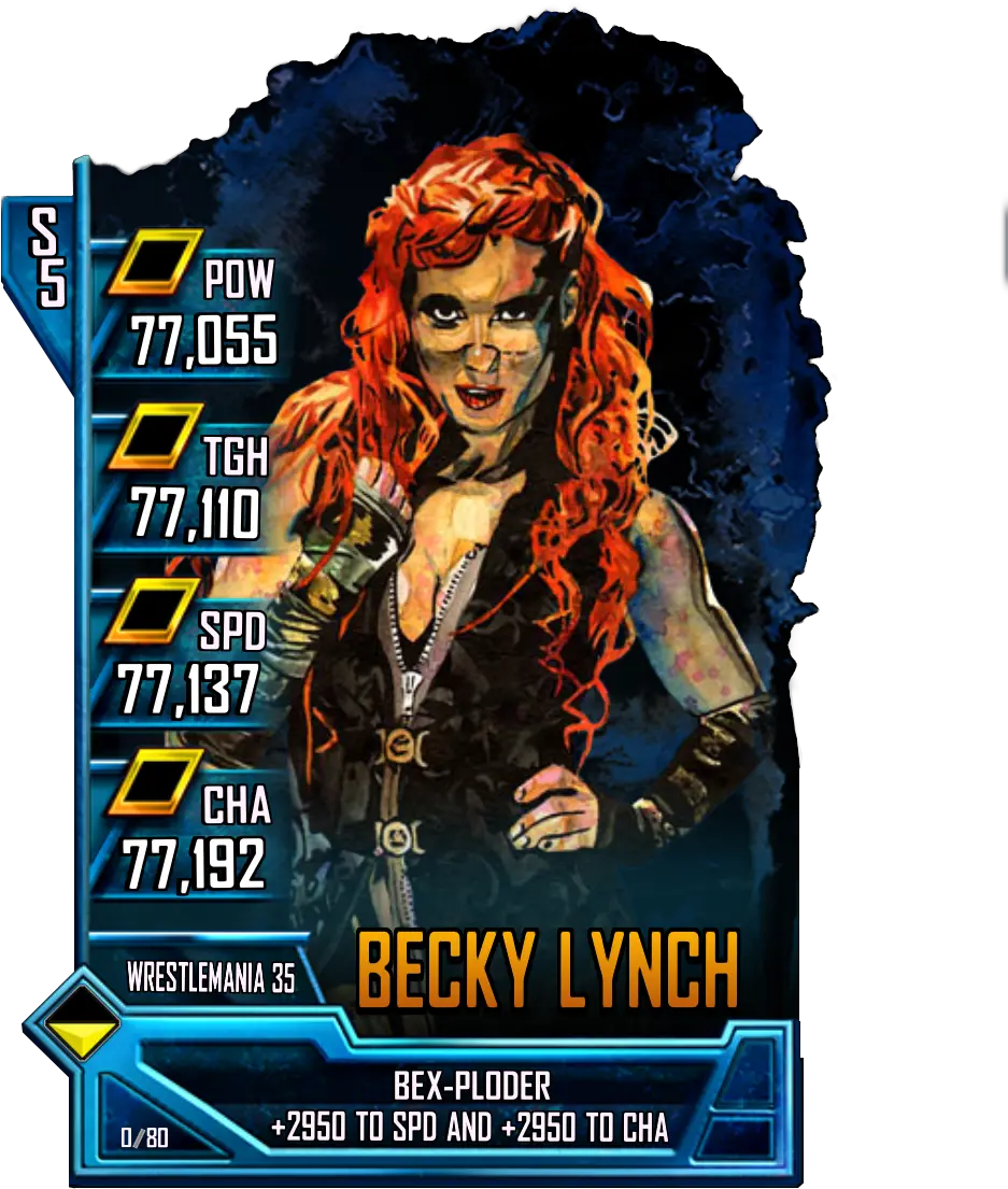  Wwesc S5 Rs Becky Lynch Flyer Png Becky Lynch Png