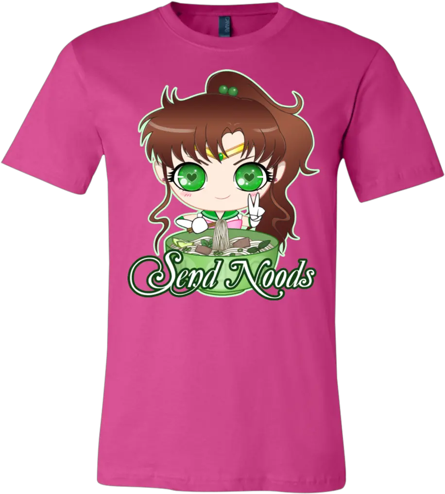  Download Sailor Jupiter Send Noods Bella Unisex Tee Pink T Shirt Design Family Is Love Png Brie Bella Png