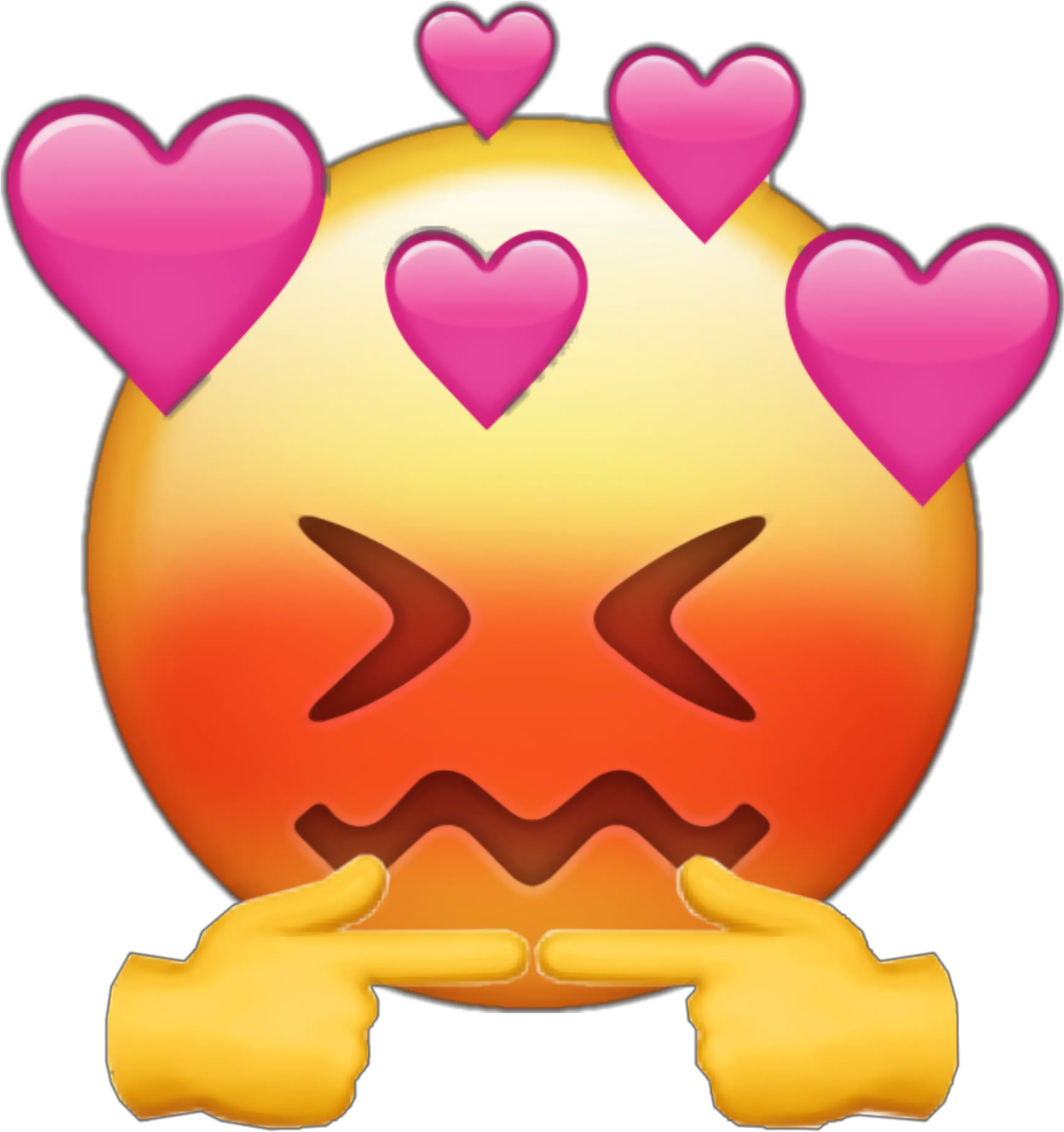  Shy Blush Blushing Popular Hearts Sticker By Str Png Emoji