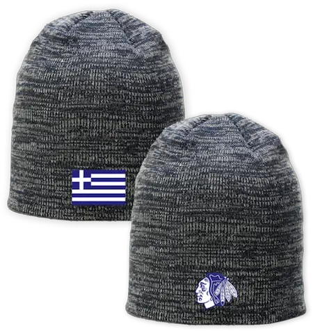 19 20 Chicago Blackhawks Giveaway Promotions Sports Promo Beanie Png Blackhawks Logo Png