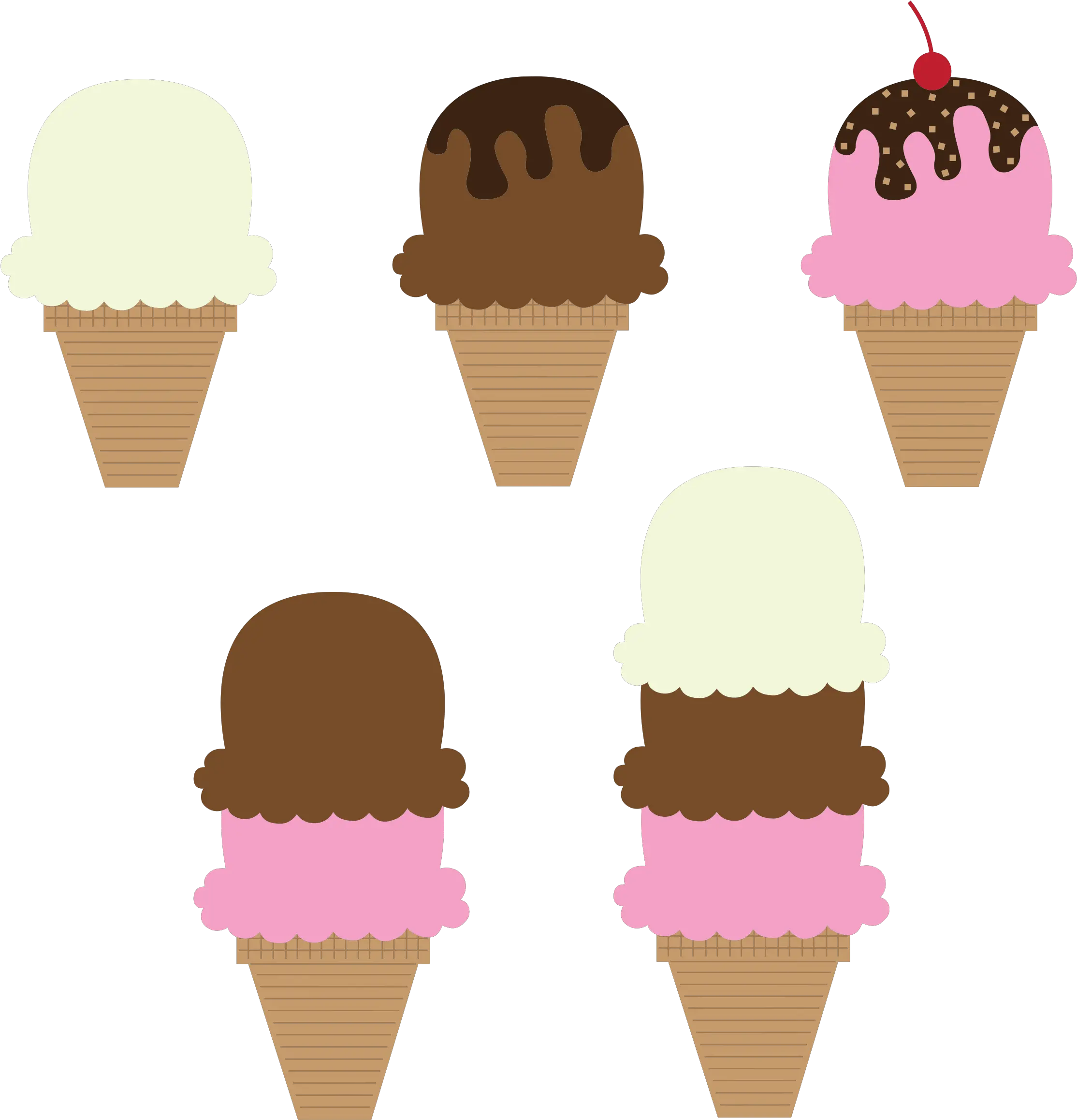  Various Flavors Ice Cream Ice Cream Clipart Png Icecream Png