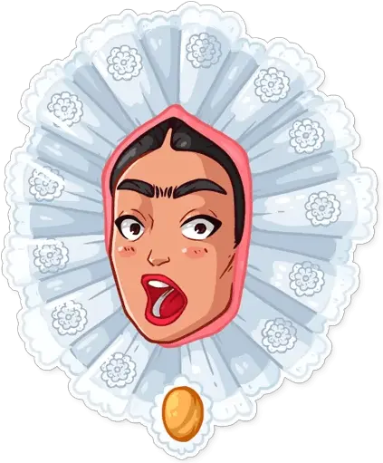  Frida Stickers Set For Telegram Stickers Frida Kahlo Png Frida Kahlo Png