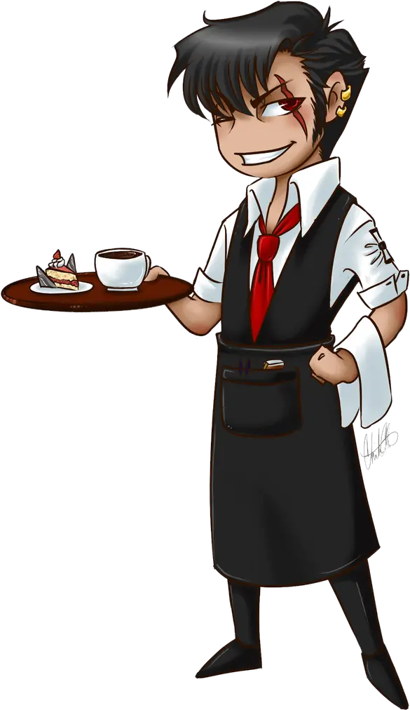  Download Waiter Png Image With No Cooking Competition Certificate Winner Waiter Png