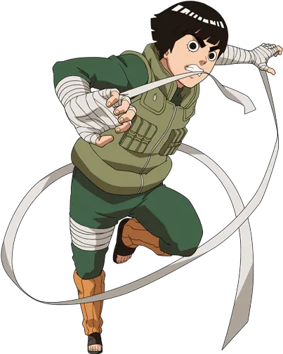  Lee Render 2 Ultimate Ninja Heroes Rock Lee Png Hd Rock Lee Png