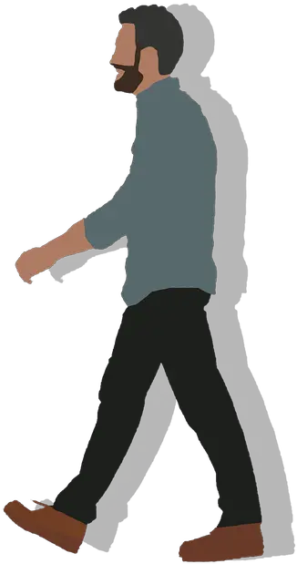  Man Cartoon Clip Art Freeuse Download Cartoon Man Walking Png Man Walking Png