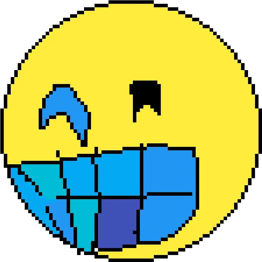  Pixilart Creepy Emoji By Cyronzolus Epic Face Png Drawing Laughing Icon