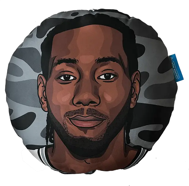  Kawhi Leonard Pillow Head Illustration Png Kawhi Leonard Png