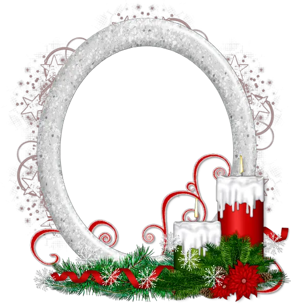  Ksdesignz Ftu Cluster Frame Christmas Cluster Oval Christmas Frame Png Christmas Frames Png