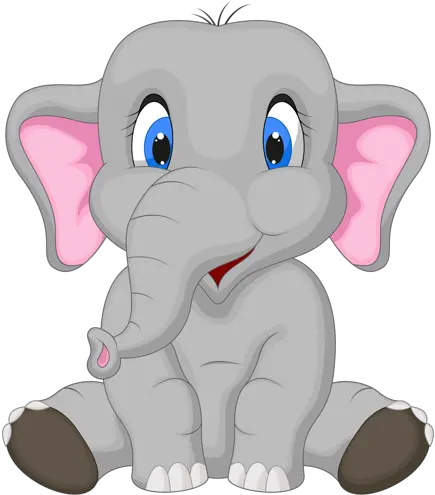  Cartoon Elephant Png 3 Image Cute Elephant Clipart Png Baby Elephant Png