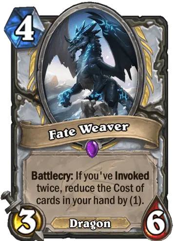  Hearthstone Descent Of Dragons Reveals Content Login Bonuses Fate Weaver Hearthstone Png Hearthstone Png