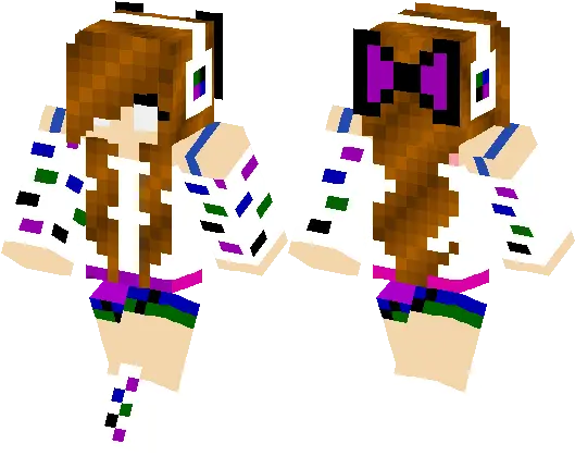  Herobrine Girl Minecraft Skin Hub Graphic Design Png Herobrine Png