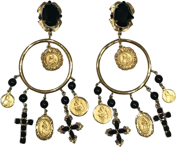  Earrings Dolce U0026 Gabbana Dolce Gabbana Jewelry Png Dolce Gabbana Logo