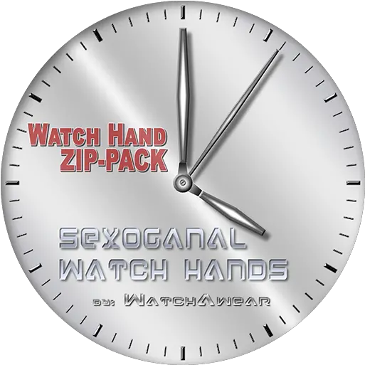  Watchawear Watch Hand Zip Packs Watchawear Smartwatch Wall Clock Png Watch Hand Png