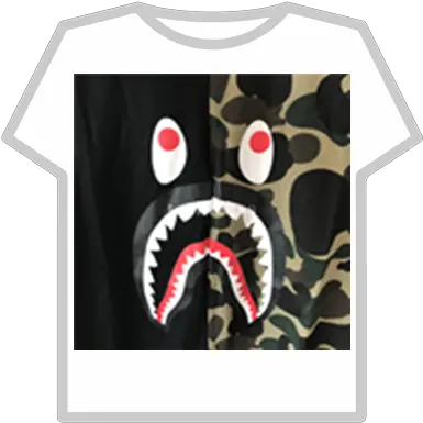  Toc1f47 Bape Shark T Shirt Roblox Todoesdigitalrdcom Roblox Black Adidas Png Bape Logo Png