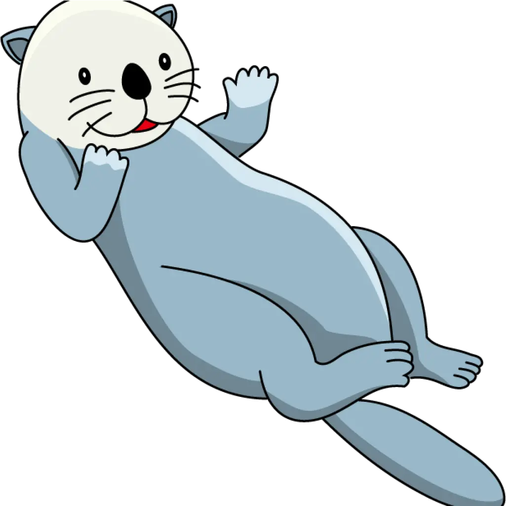  Clipart Swimming Sea Otter Sea Otter Clipart Png Otter Png